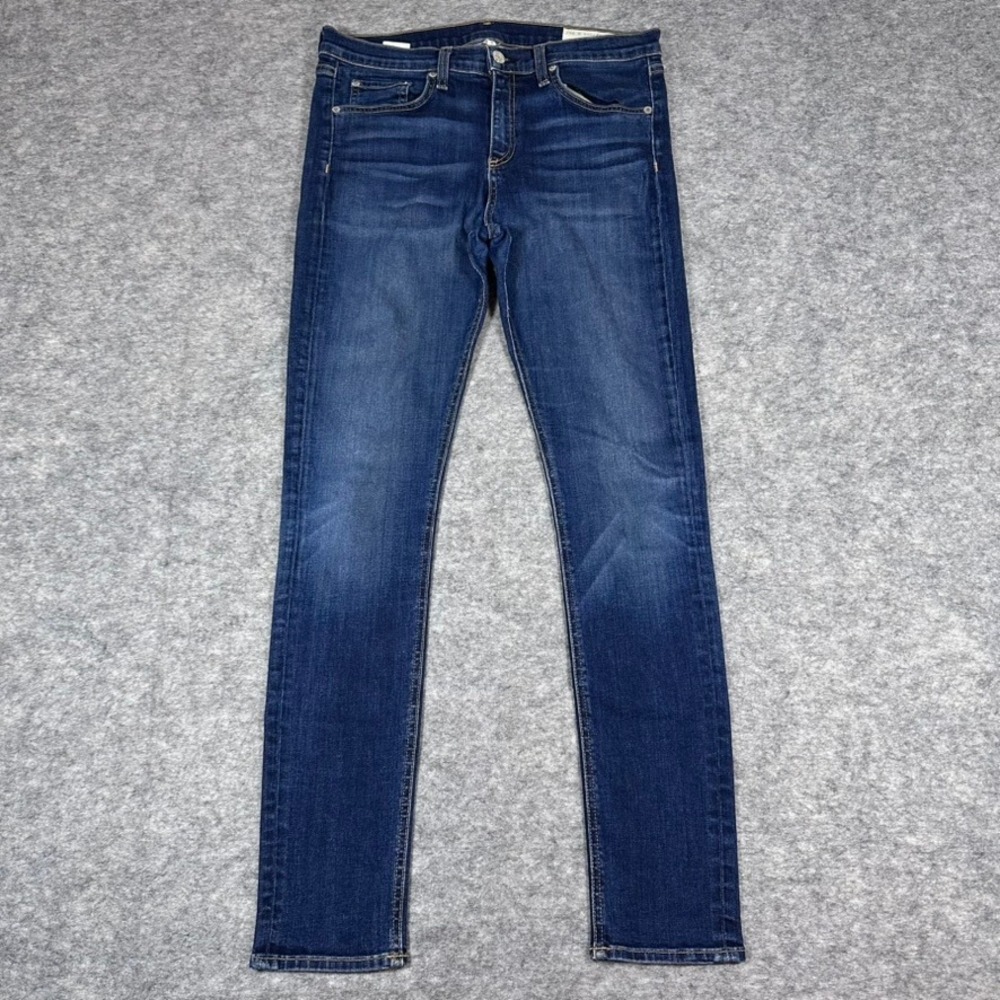 Rag & Bone High‎ Rise Skinny Jeans Blue Womens Size 31